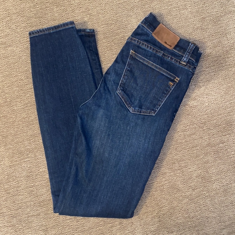 Madewell Skinny Skinny Dark Wash Denim Jeans size 26